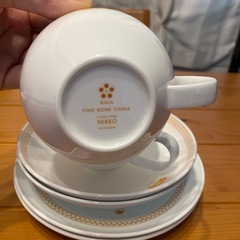 NIKKO ニッコー　食器　マグカップ　お皿　セットの画像