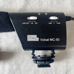 無料です!!【中古品】マイク　カメラ装着用の画像