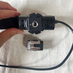 無料です!!【中古品】マイク　カメラ装着用の画像