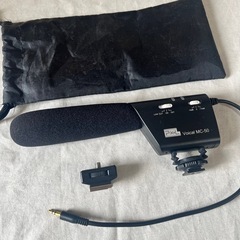 無料です!!【中古品】マイク　カメラ装着用の画像