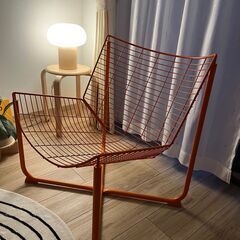 IKEA SKÅLBODA スコールボダ パーソナルチェア（オレンジ）