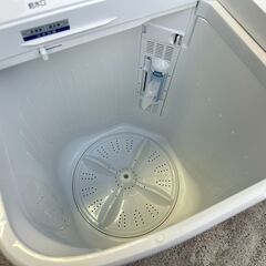 【動作保証あり】Haier ハイアール 2025年 JW-HSW50A(W) 5.0kg 二槽式洗濯機【管理KRS782】の画像