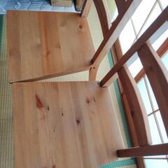 【決まりました 6/25 14時 お渡し済み】IKEA ダイニングチェアー　２脚の画像