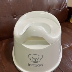 おまる BABYBJORN　スマートポッティ ホワイト/グレーの画像