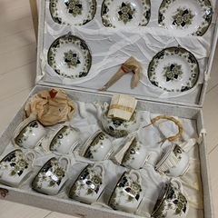 ニッコー　ダブルフェニックス　花柄ティーカップセット ビンテージ