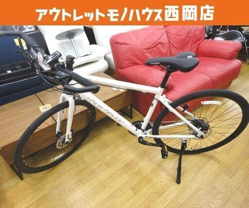 美品‼ LOUIS GARNEAU SETTER9.0DISC サイズ470㎜ 700×28C クロスバイク ルイガノ セッター 9.0ディスク 札幌市西岡