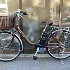 電動自転車　3529 パナソニック ビビライトU 26インチ ブラウン