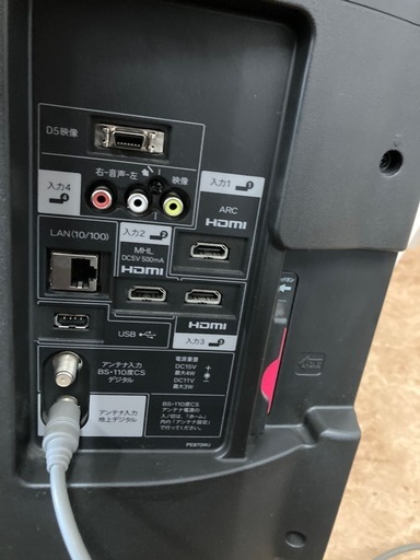 【セール】シャープ 40V型 フルハイビジョン 液晶テレビ ブラック AQUOS LC-40J9  リサイクルショップ宮崎屋　佐土原店　25.6.24F