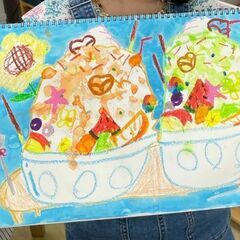 【アトリエべる大井町教室】☀️🌊暑い夏にこれ一つ❗️ハンディファンを作ろう🌀🌬の画像