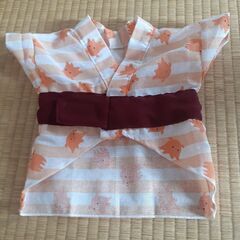 ハンドメイド　犬　浴衣　犬服　服の画像