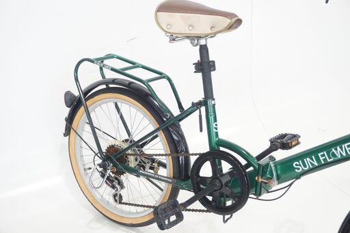 SUN FLOWER 年式不明 20インチ 折り畳み自転車 C-244