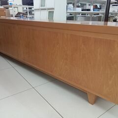 ★ジモティ割あり★  ローボード ブラウン H61×D45×W240 クリーニング済み HJ6882の画像