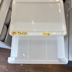 【収納プラケース4段】クリーニング済み【管理番号12406】町の画像