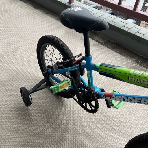 中古】16インチ キッズBMX HARO BIKES SHREDDER 16 (クロ