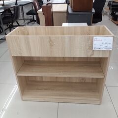★ジモティ割あり★  収納棚 ウッドベージュ H80×D30×W...