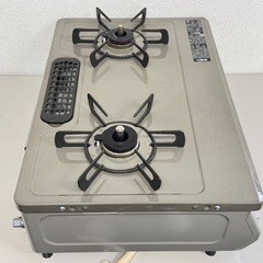 A1303🌟激安‼️2022年製リンナイ都市ガス　ガスコンロ2口　KG67PBRR 🌟の画像