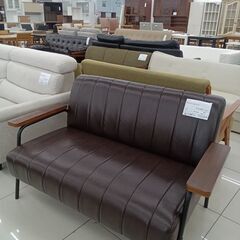 ★ジモティ割あり★  ソファ ダークブラウン H77×D80×W...