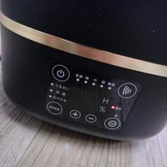 ドウシシャ カンタン給水超音波式加湿器 加湿器 DKW-2140 2021年製 ブラック 4.0Lの画像