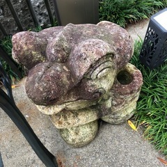 バリ石像の画像