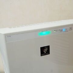 豪奢な 2016年製 空気清浄機 SHARP FU-F30-W プラズマ フィルター未使用 空気清浄機・イオン発生器