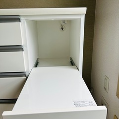 ニトリ　キッチンカウンター／120-2 QH-R-WHの画像