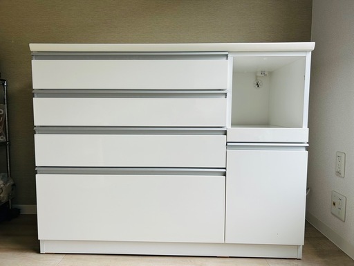 ニトリ　キッチンカウンター／120-2 QH-R-WH