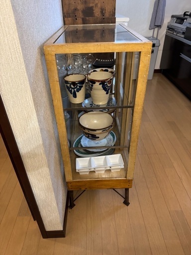 レトロ　ショーケース
