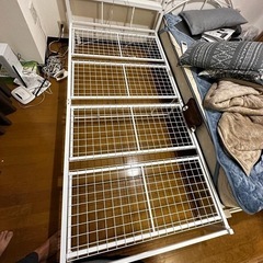 【美品】ニトリ シングルパイプベッド (バジーナC-STN JH...