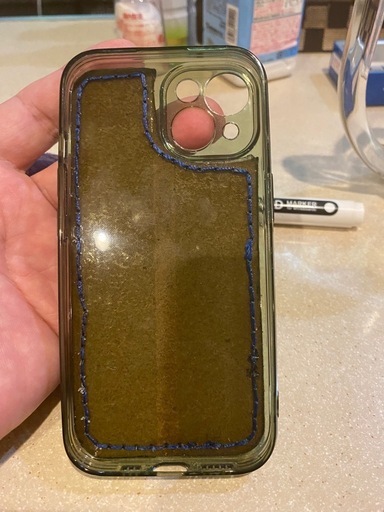 スマホクリアケース加工します