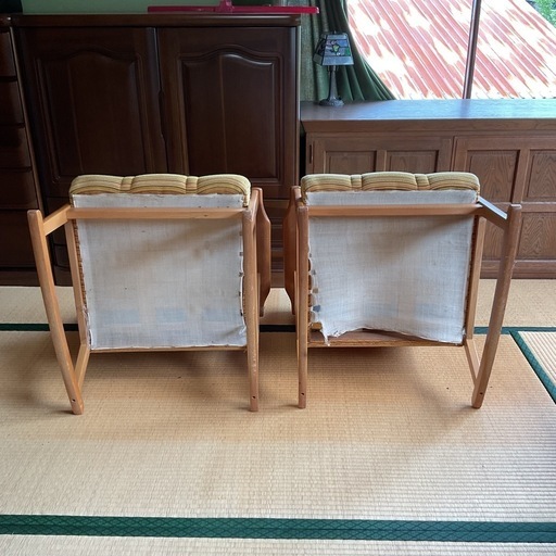 昭和レトロ ロッキングチェア(2脚セット) (mrs.molly) 園部の椅子