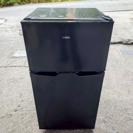 送料込❗️ヤマダ 90L 小型冷蔵庫 右開き 一人暮らし単身　2018年製　清掃済 送料込❗️ヤマダ 90L 小型冷蔵庫 右開き 一人暮らし単身 2018年