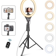 新品未開封UBeesize 12インチLEDリングライト