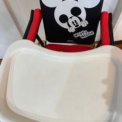 カトージ　ミッキーマウス　ハイチェア　キッズチェアの画像