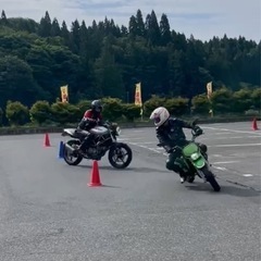 バイクでのパイロン走行練習会メンバー募集