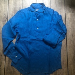 鎌倉シャツ　 Kamakura  Shirts S 青　未着用