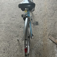 水色自転車の画像