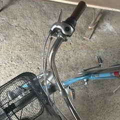 水色自転車の画像
