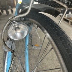 水色自転車の画像