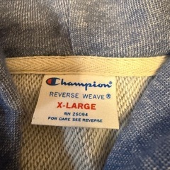 【美品】00’s Champion リバースウィーブ ジップアップパーカー XLの画像