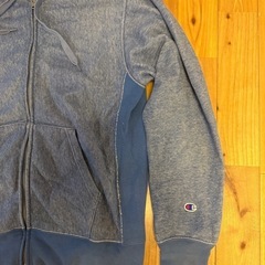【美品】00’s Champion リバースウィーブ ジップアップパーカー XLの画像