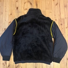 adidas アディダス アドベンチャーシェルパジャケット ボア ブラック XLの画像