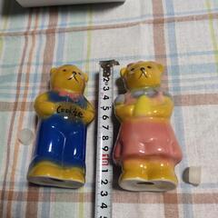 未使用　スパイスボトル2個＆箸置き5個　🧸🧸　の画像