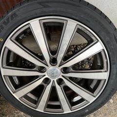17インチホイール 新品タイヤつき4本セットの画像