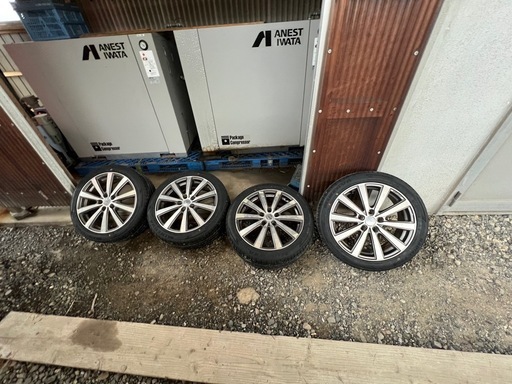 17インチホイール 新品タイヤつき4本セット