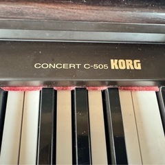 【中古ジャンク品】電子ピアノKORG C-505の画像