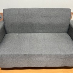 2人がけソファお譲りします（引き取りに来てくれる方限定）