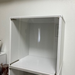 収納ボックス アクリル板付き