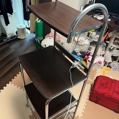 キッチンラック　電源コード付き