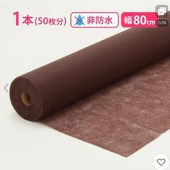 使い捨て防水ベットシーツ(ブラウン)の画像