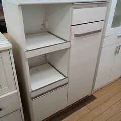 ★リユースのサカイつくば店★TK5695  レンジ台 ホワイト ...